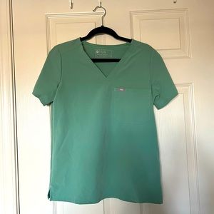 Figs Small Catarina Top - Jade